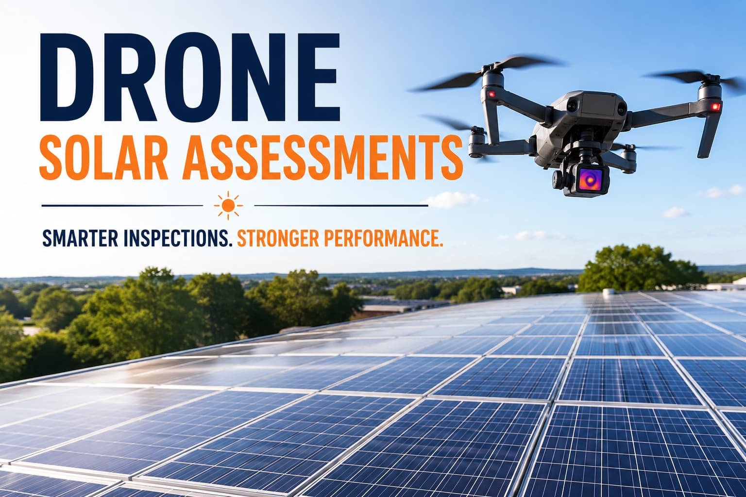Drone solar assessments