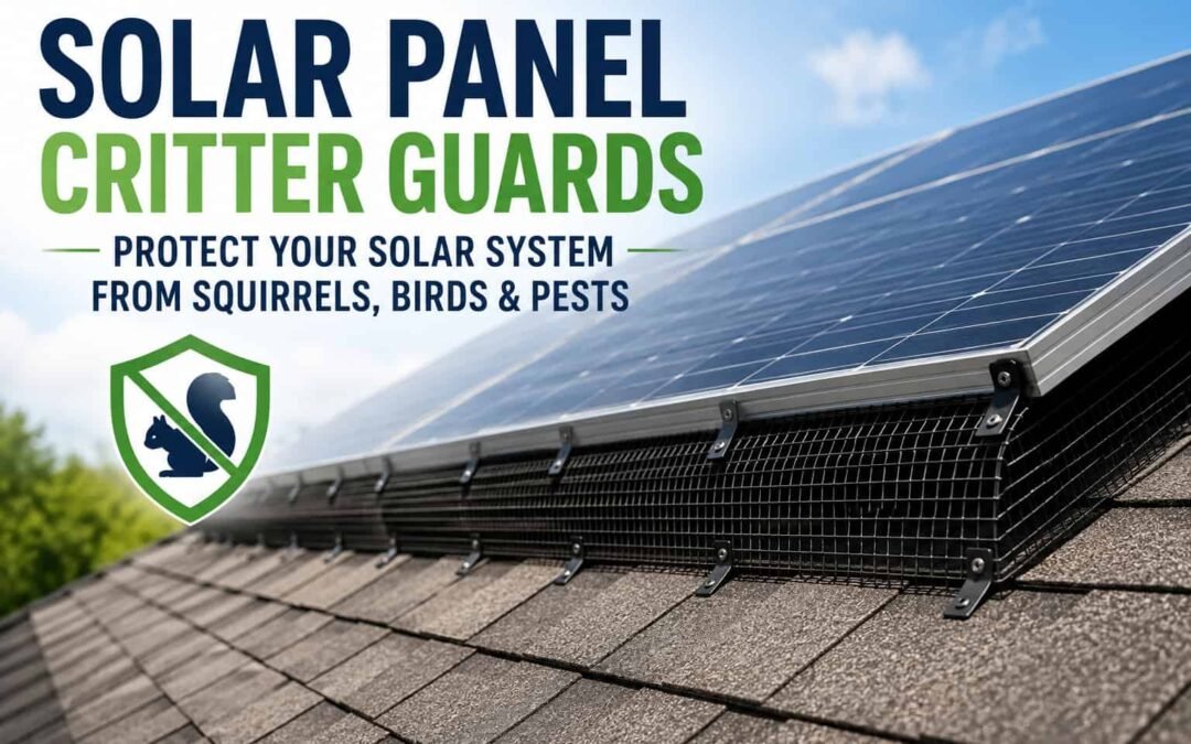 Solar Panel Critter Guard Installation NJ